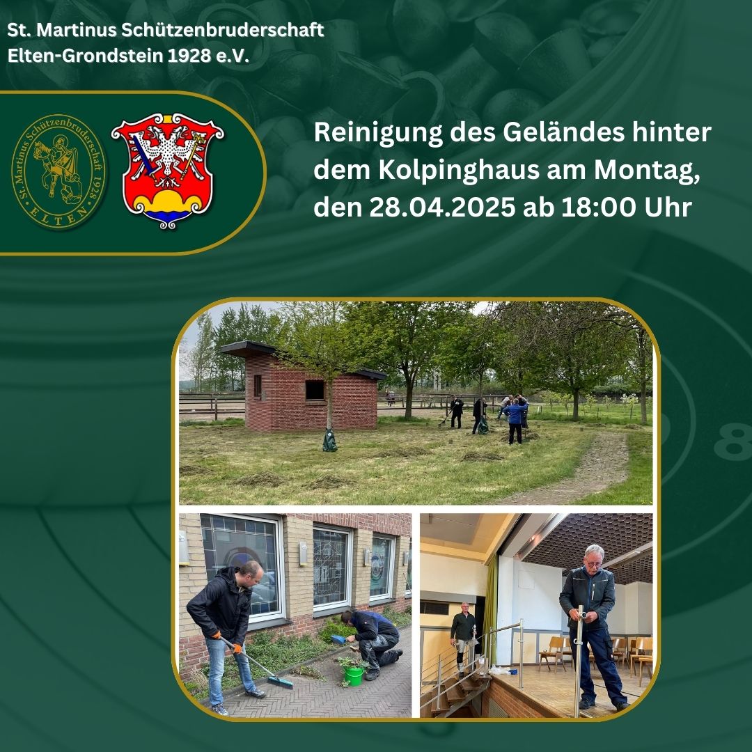 Reinigung Gelände Kolpinghaus