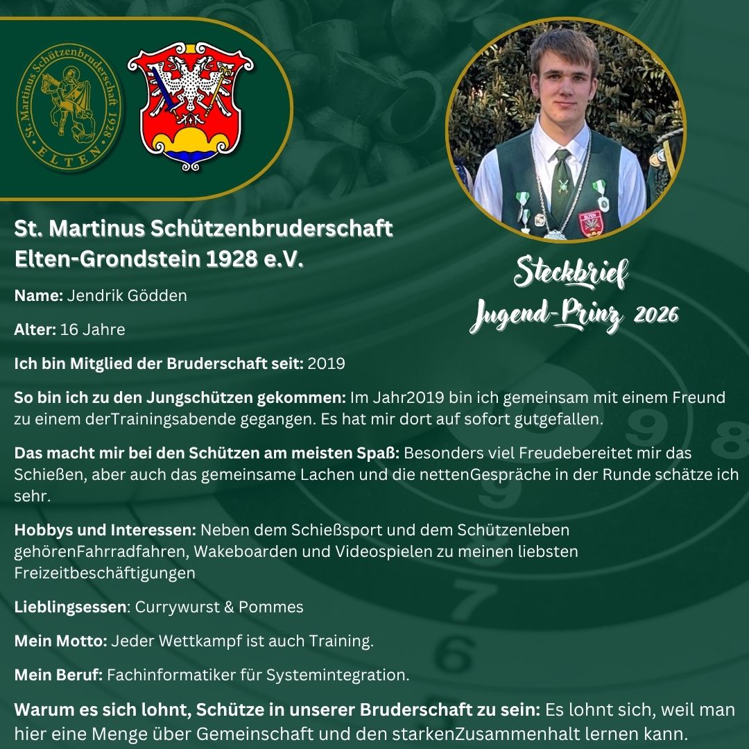 Jugendprinz 2026